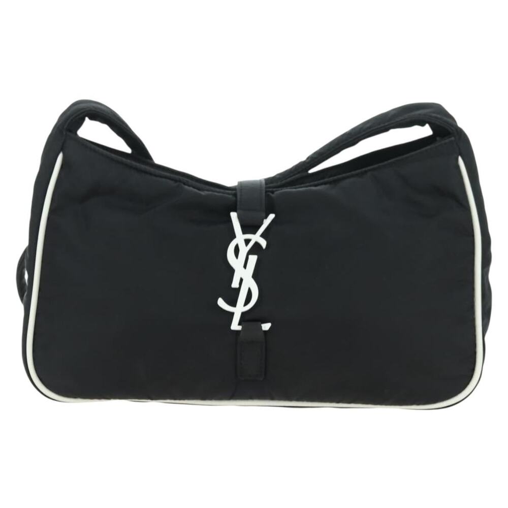 Saint Laurent Nylon Shoulder Bag Black